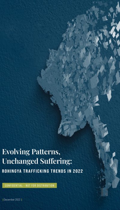 20221129 Evolving Patterns, Unchanged Suffering- Rohingya Trafficking Trends in 2022_Cover